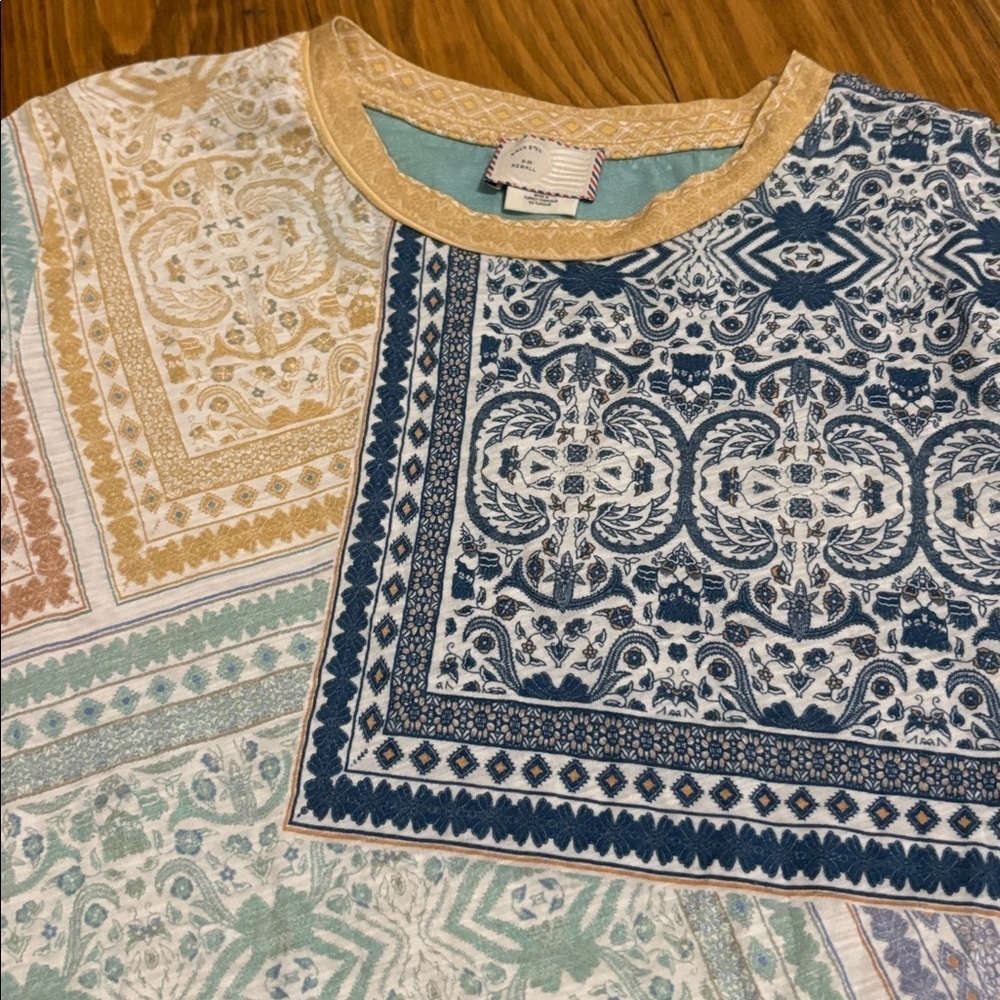 Anthropologie 9-H15 STCL Size XS 100% Cotton Shirt - Picture 3 of 4